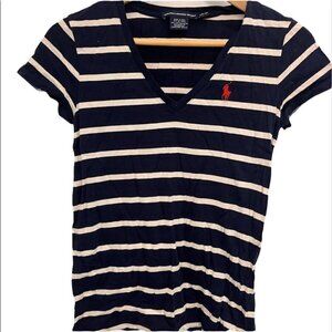 2/40$ Polo Ralph Lauren Xs Nautical White And Bleu